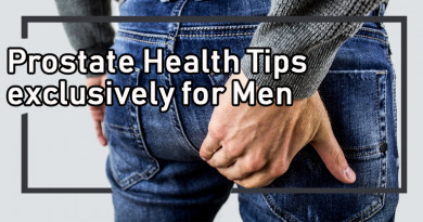 Prostate health tips exclusively for men