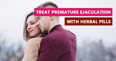 Treat premature ejaculation with herbal pills