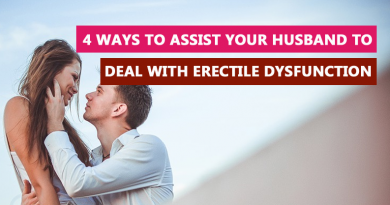 4 ways to assist your husband to deal with erectile dysfunction