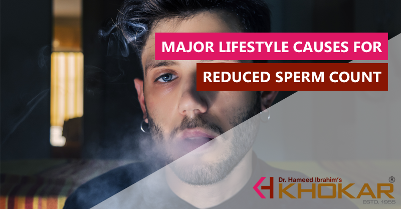 Major lifestyle causes for reduced sperm count