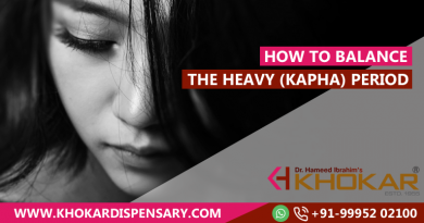 How to balance the heavy (kapha) period