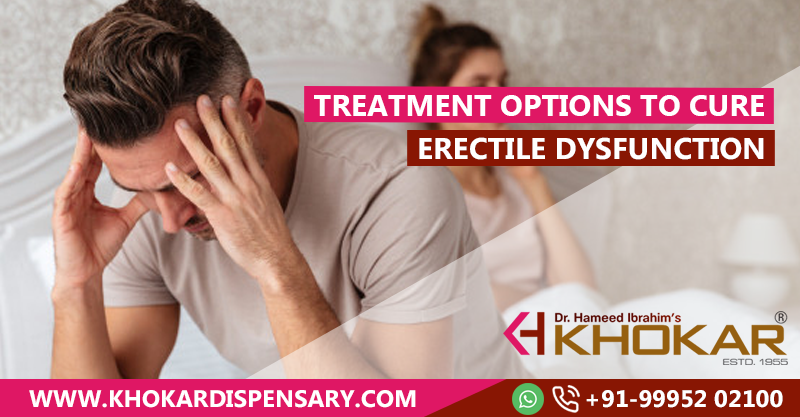 Treatment options to cure Erectile Dysfunction | Health Tips