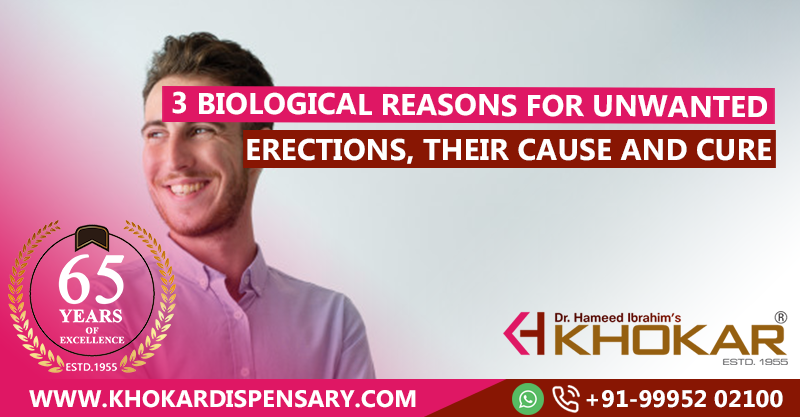 3 Biological Reasons for Unwanted Erections, their Cause and Cure