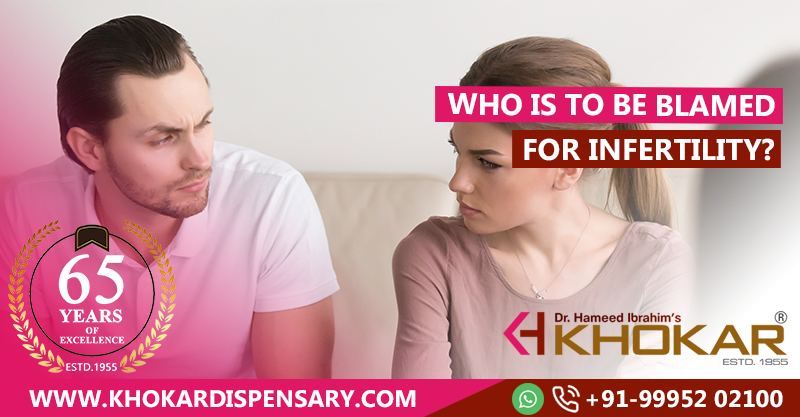 Who is to be blamed for Infertility?