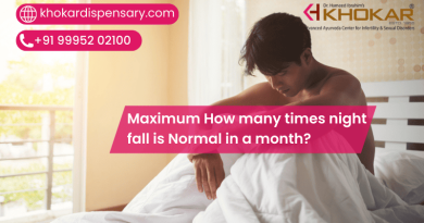 Maximum how many times night fall is Normal in a month?