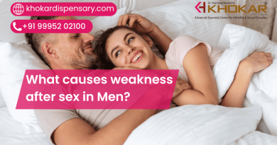 What causes weakness after sex in Men