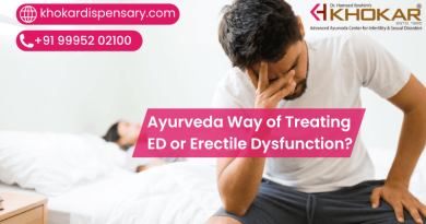 Ayurveda Way of Treating ED or Erectile Dysfunction?