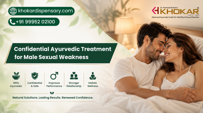 Confidential Ayurvedic Treatment for Male Sexual Weakness