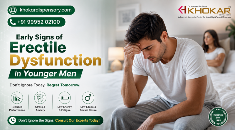 Early Signs of Erectile Dysfunction in Younger Men