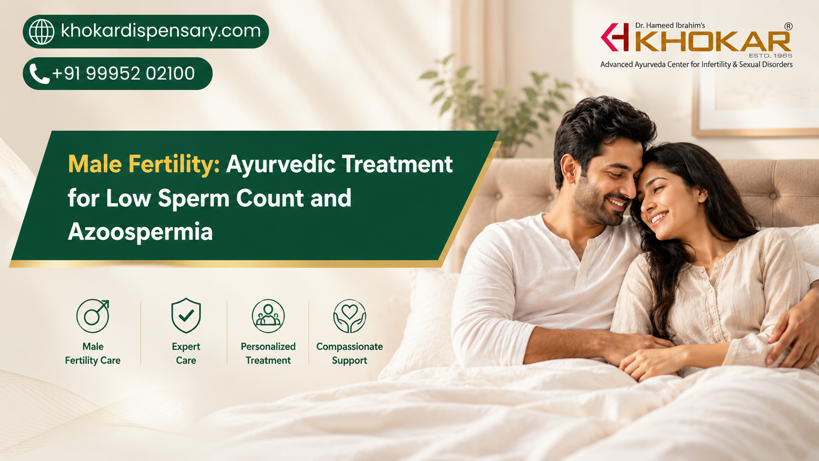 Male Fertility: Ayurvedic Treatment for Low Sperm Count and Azoospermia